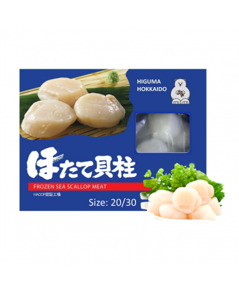 Ken Ken Hokkaido Scallop Meat (20/30) L - Frozen